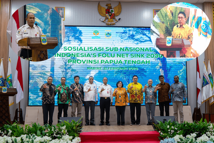 Foto berita: Kemenhut RI Gelar Sosialisasi dan Workshop Indonesia’s FOLU Net Sink 2030 di Papua Tengah