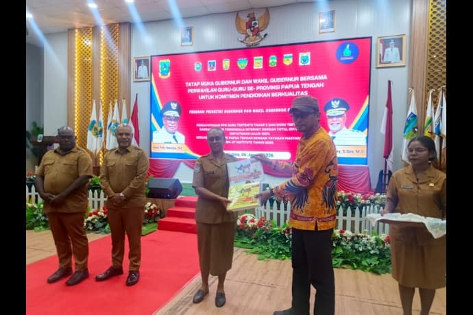 Foto berita: Sinergi Pemprov Papua Tengah - Yayasan Masyarakat SM-3T Institute, Melahirkan Kemajuan, Kolaborasi Pendidikan Indonesia