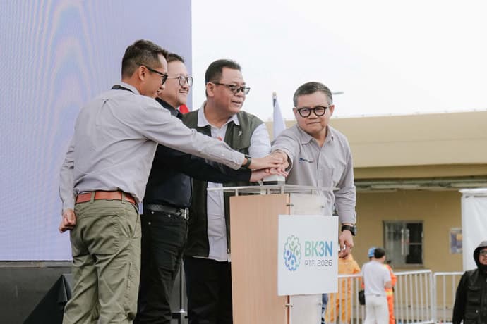 Foto berita: Peringati BK3N, PTFI Serukan Pesan Keselamatan dan Kesehatan Serentak di Tiga Lokasi Kerja