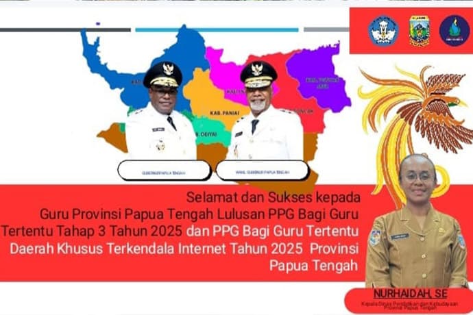 Foto berita: Wujudkan Program Pendidikan Papua Tengah Terang, Program Pendidikan Jadi Prioritas