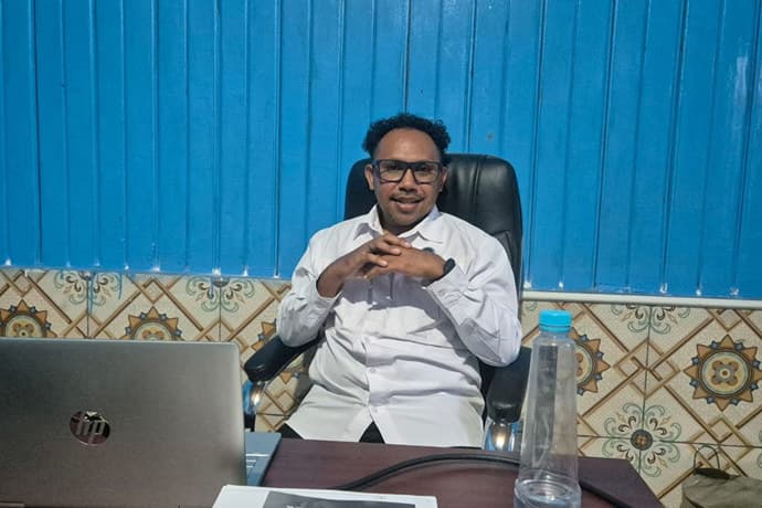 Foto berita: Perkuat Fondasi Gizi Anak di Wilayah 3T, Peletakan Batu Pertama Dapur MBG Polri di Distrik Napan Digelar