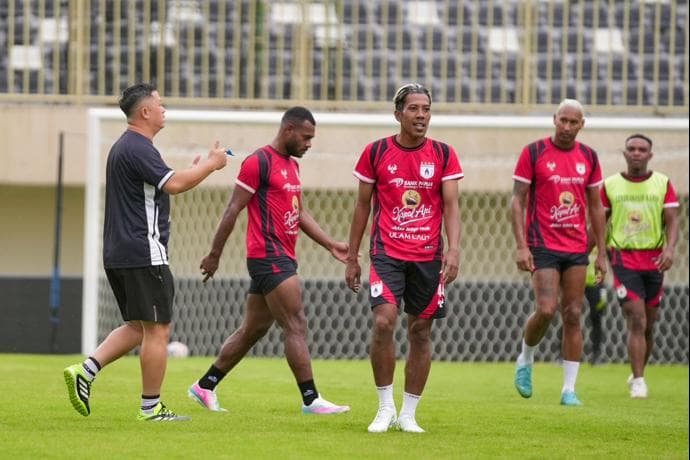 Foto berita: Persipura Tak Takut Tekanan, Targetkan Tiga Poin di Sleman