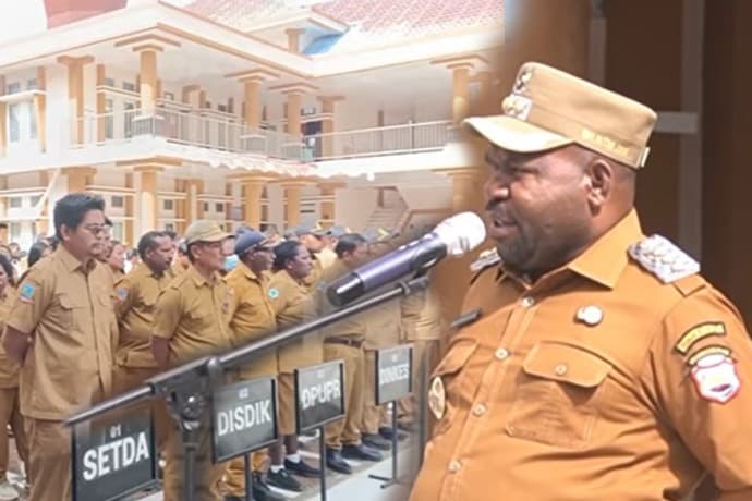 Foto berita: Bupati Intan Jaya Pimpin Apel Gabungan ASN, Tekankan Disiplin dan Pelayanan kepada Masyarakat