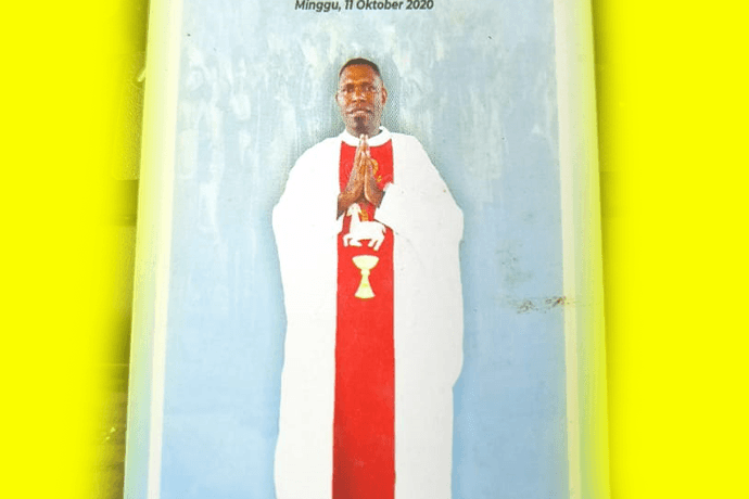 Foto berita: Homili Pastor Benyamin Sugiarto Magai, Pr