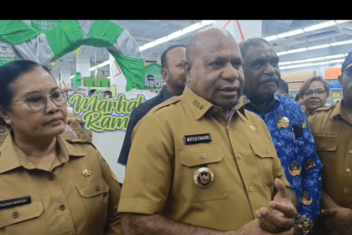 Foto berita: Gubernur Pastikan Bapok Aman Jelang Idul Fitri di Papua