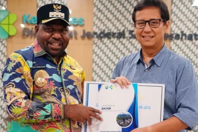 Foto berita: Temui Menkes RI, Bupati Intan Jaya Bahas Masalah Medis di Daerah