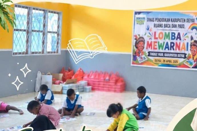Foto berita: Sambut Hardiknas di Deiyai Diwarnai Sejumlah Kegiatan Pelajar
