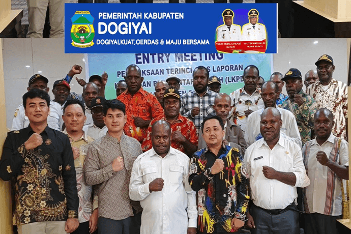 Foto berita: Pemkab Dogiyai Gelar Entry Meeting LKPD 2025 Bersama BPK RI, Targetkan Opini WTP