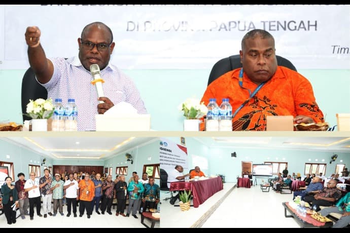 Foto berita: Gubernur Meki Ajak Semua PTS di Papua Tengah Bantu Pemerintah Kajian Berbasis Riset