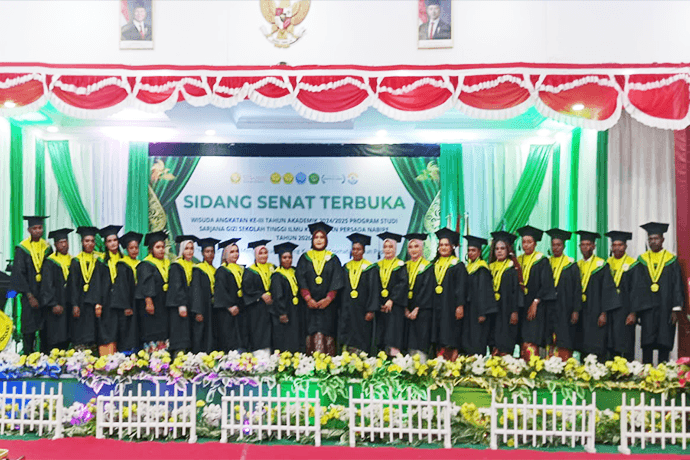Foto berita: STIKES Persada Wisuda 23 Sarjana Gizi Angkatan III Tahun Akademik 2024/2025