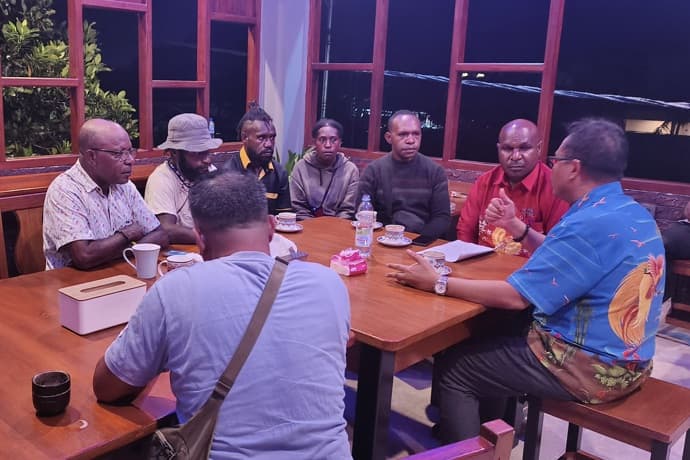 Foto berita: Dir Intelkam Polda Papua Tengah Koordinasi Intens Terkait Situasi Dogiyai