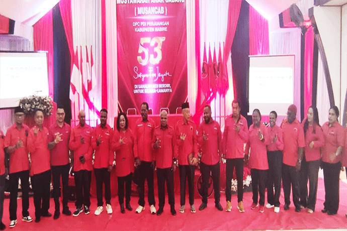 Foto berita: PDI Perjuangan Papua Tengah Targetkan 15 Kursi pada 2029