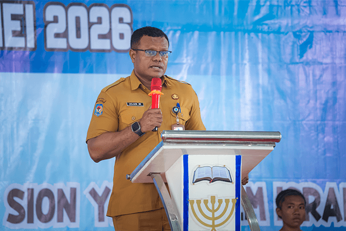 Foto berita: Asisten I Papua Tengah Hadiri Pembukaan KBB 2026