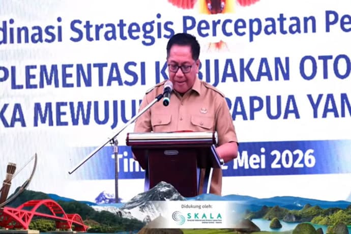 Foto berita: Forum Strategis Diinisiasi Asosiasi Kada Provinsi se-Tanah Papua