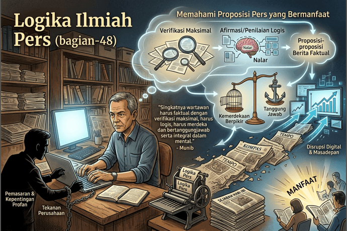 Foto berita: Logika Ilmiah Pers (bagian-48)