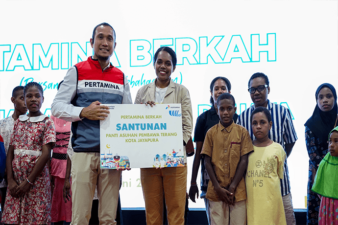 Foto berita: Pertamina Berkah Sentuh Lima Panti Asuhan