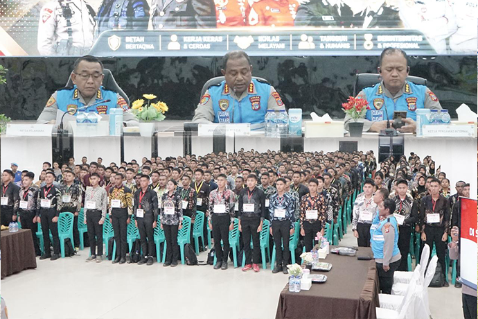 Foto berita: Polda Papteng Tegaskan Rekrutmen Polri 2026 Tanpa Jalur Khusus