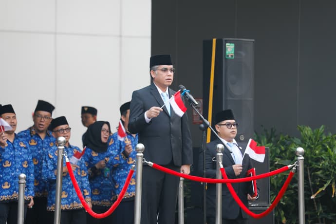 Foto berita: Menaker Ajak Generasi Muda Amalkan Nilai-Nilai Pancasila dalam Kehidupan Sehari-hari