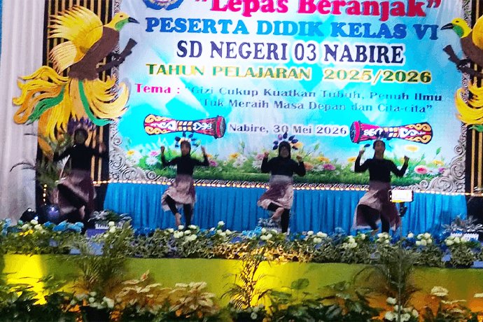 Foto berita: SD Negeri 03 Nabire Lepas 76 Siswa, Teguhkan Langkah Menuju SMP