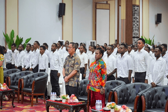 Foto berita: 250 Putra-Putri Asli Papua Tengah Digembleng Hadapi Seleksi Sekolah Kedinasan