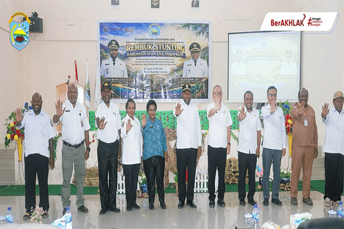 Foto berita: Bupati Intan Jaya Tegaskan Pendataan Ulang Stunting dan Ibu Hamil dalam Rembuk Stunting 2026