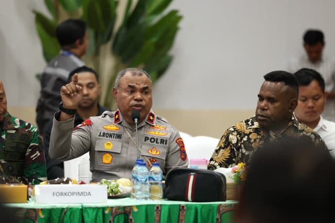 Foto berita: Polda Papua Tengah Siap Kawal, Dukung Program Pemerintah di Delapan Kabupaten