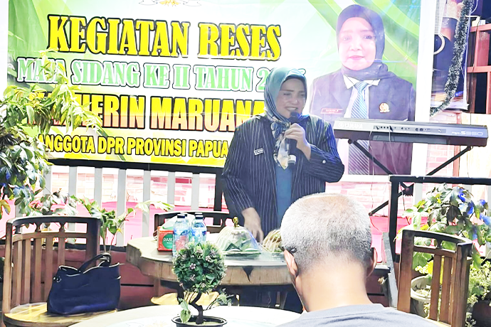 Foto berita: Reses II DPRP, Katherin Maruanaya Serap Aspirasi Warga Jalan Purnawarman