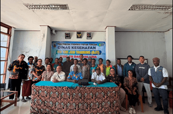 Foto berita: Wujudkan Program Gubernur, Dinkes Papua Tengah Perkuat Kompetensi Nakes Lewat OJT di Paniai