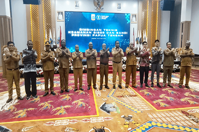 Foto berita: Tingkatkan Ketahanan Siber, Diskominfo Papua Tengah dan BSSN Bimtek Penetration Testing