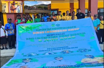 Foto berita: Peringati Hari Lingkungan Hidup Sedunia, Bupati Dogiyai Ajak Warga Lakukan Aksi Nyata Jaga Bumi