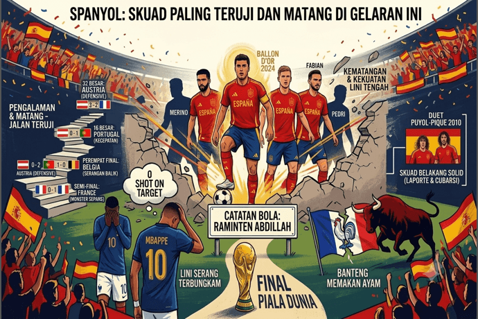 Foto berita: Spanyol Skuad Paling Teruji dan Matang Di Gelaran Ini