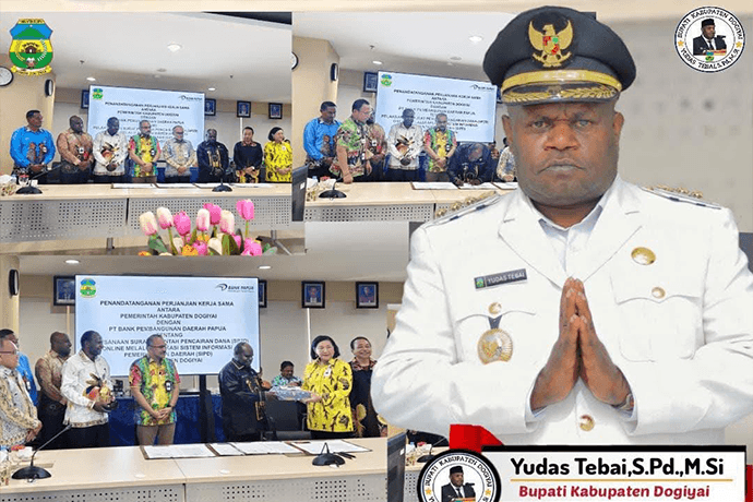 Foto berita: Pemkab Dogiyai & Bank Papua Resmi Terapkan SP2D Online, Era Pencairan APBD Kertas Berakhir
