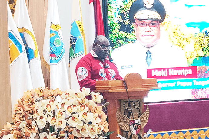 Foto berita: Meki Luncurkan Program BANGKIT Papua Tengah