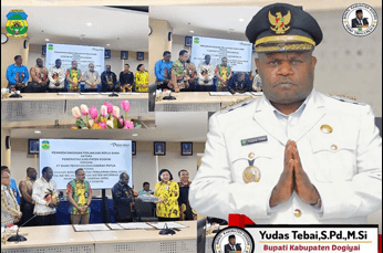 Foto berita: Pemkab Dogiyai & Bank Papua Resmi Terapkan SP2D Online, Era Pencairan APBD Kertas Berakhir