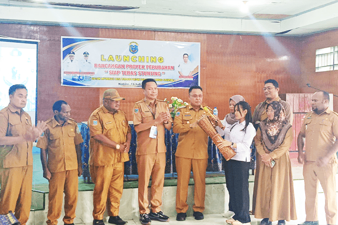 Foto berita: DPPKB Nabire Luncurkan ‘Siap Tebas Stunting’ Berbasis Digital