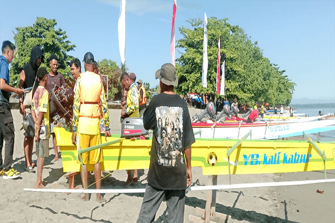Foto berita: Balap Perahu 15 PK Meriahkan Hari Bhayangkara