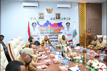 Foto berita: Papua Tengah Perkuat Cadangan Pangan, Gubernur Soroti Ancaman Distribusi hingga Perubahan Iklim