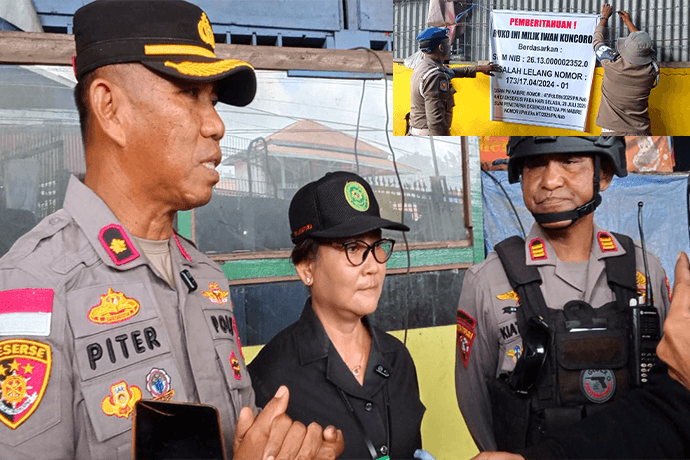 Foto berita: PN Eksekusi Lahan Hasil Lelang, Meski Ada Penolakan dari Keluarga Germanus Goo