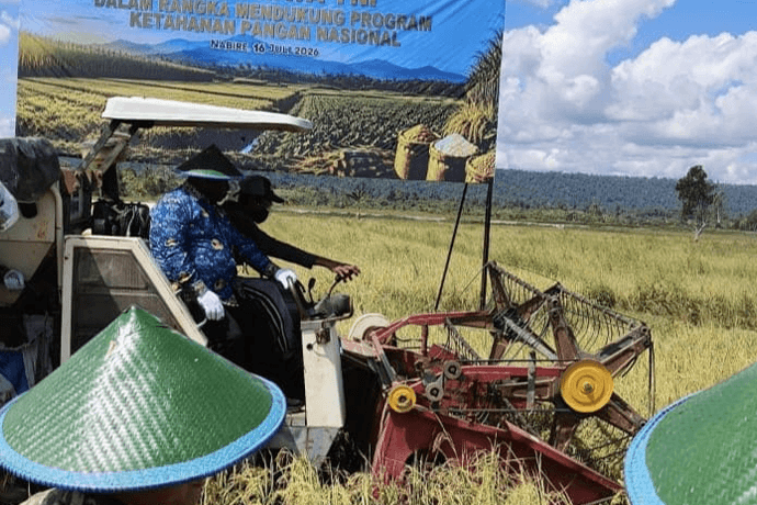 Foto berita: Gubernur Meki: Cintai Hasil Tani Lokal, Perkuat Ekonomi dan Kemandirian Papua Tengah