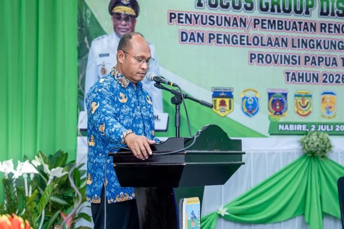 Foto berita: Herman Kayame Resmi Buka FGD II dan RPPLH 2026