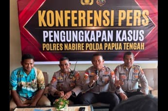 Foto berita: Polres Nabire Ungkap Motif dan Kronologi Dugaan Pembunuhan Remaja, Terduga Pelaku Ditangkap Kurang dari 24 Jam