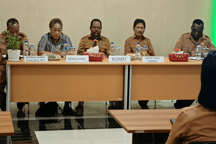 Foto berita: Nabire Siap Laksanakan Jemput Bola Adminduk 2026
