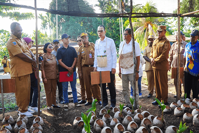 Foto berita: Dirjen Perkebunan Kementan Pantau Program Perkebunan di Nabire, Targetkan Percepatan Pengembangan 3.000 Hektare Kakao