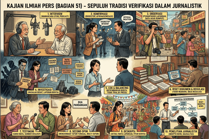 Foto berita: Kajian Ilmiah Pers (bagian 51)