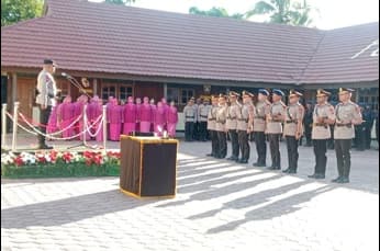 Foto berita: Brigjen Rontini Pimpin Sertijab Pju Polda Paputeng