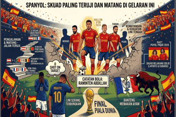 Foto berita: Spanyol Skuad Paling Teruji dan Matang Di Gelaran Ini