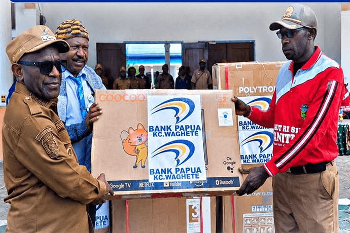 Foto berita: Bank Papua Sponsori dan Partisipatif Pelaksanaan Kegiatan HUT RI ke-81 di Deiyai