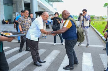 Foto berita: Wagub Jemput MenHAM