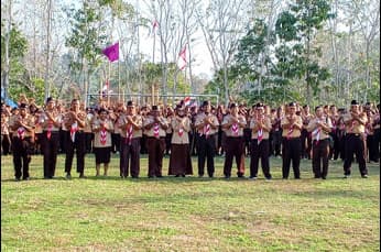 Foto berita: Kwarcab Nabire Gelar ITA Jamnas dan Kemah Bakti