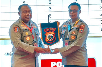 Foto berita: Kapolres Nabire Hadiri Gelar Operasional dan Anev GK Semester I 2026 di Timika